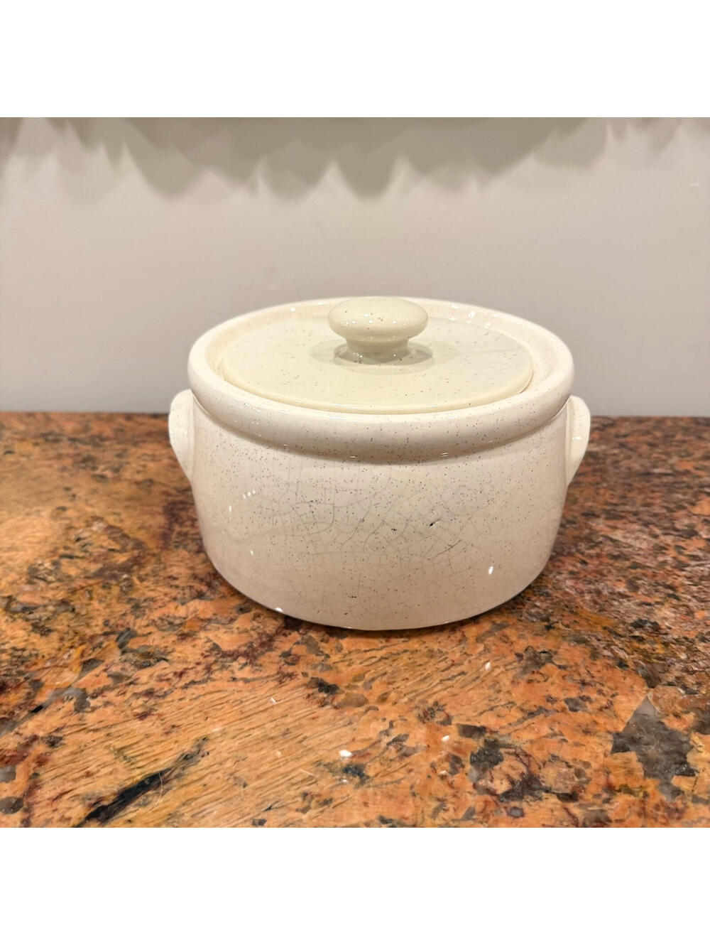 Vintage McCoy USA Pottery Bean Crock Pot